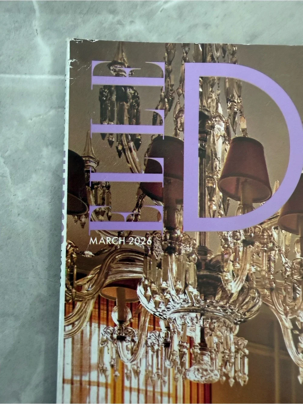 Elle Decor 4 Magazine Bundle - Home Decor Interior Design Art Furniture